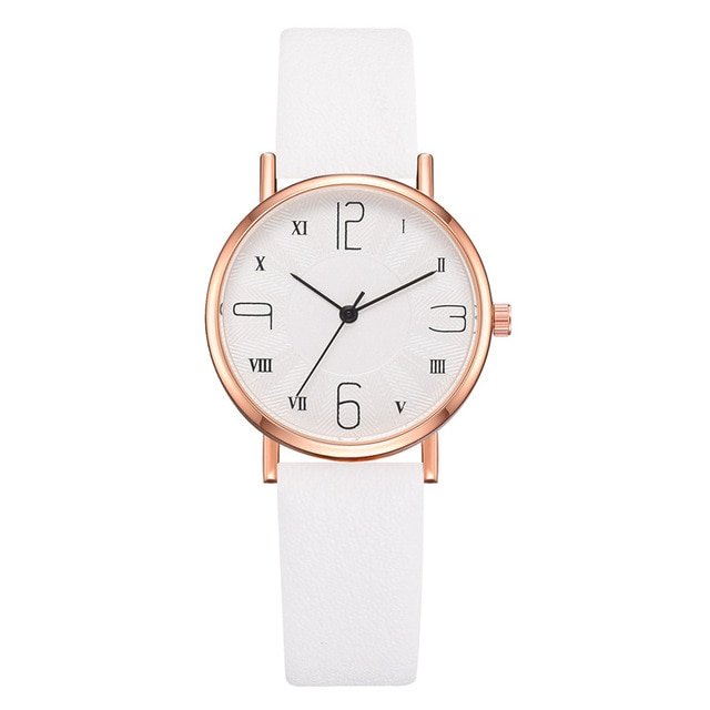 Women Watches Luxury Brand Fashion Leather Strap Round Dial Digital Watch Ladies Quartz Wristwatches Clock Girl Montre Femme 533 - Image 11