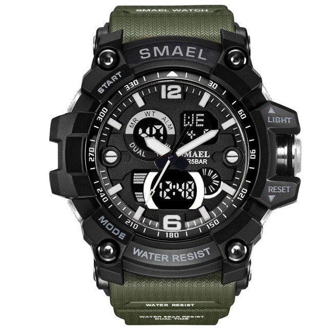 SMAEL 1617B Digital Watch Men Sport Super Cool Men's Quartz Sports Watches Luxury Brand LED Military Wristwatch Male xfcs - Image 18