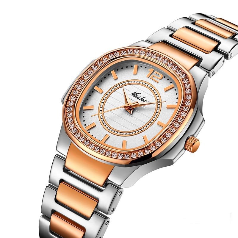 Missfox 2549 Women Watches Women Fashion Watch Geneva Designer Ladies Watch Luxury Brand Diamond Quartz Gold Wrist Watch Gifts For Women - Image 9
