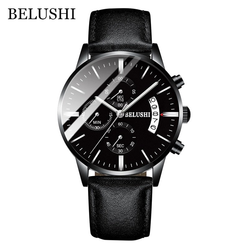 Men's Watch Luxury Brand BELUSHI High-end Man Business Casual Watches Mens Waterproof Sports Quartz Wristwatch relogio masculino - Image 5