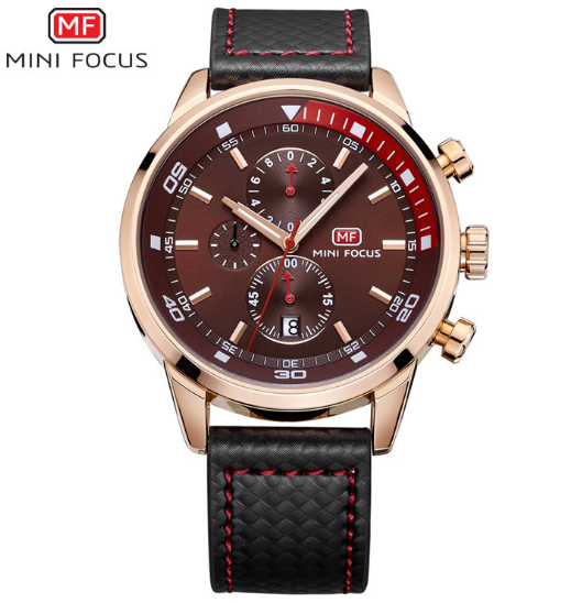 MF0017G Watches Men Luxury Brand MINI FOCUS Quartz Fashion Leather Watch Man Chronograph Male Wristwatch Men relogio masculino - Image 10