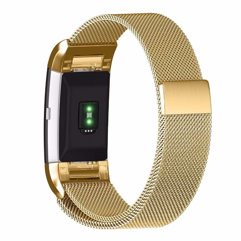 Milanese Magnet watchband For Fitbit Charge 2 - Image 6