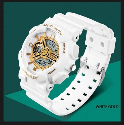 SANDA fashion watches men's LED digital watches G watches waterproof sports military watches relojes hombre - Image 8