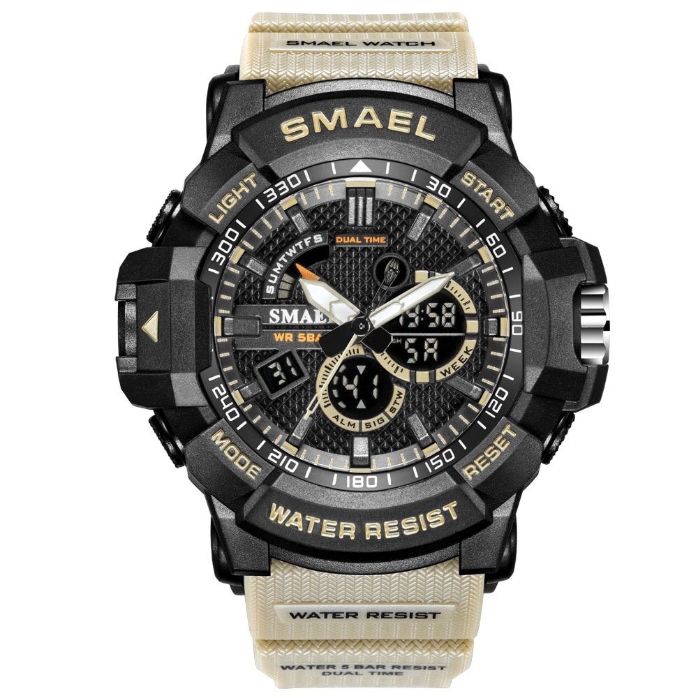 SKMEL 1809 Mens Watches Military 50m Waterproof Sport Watch Camouflage Stopwacth LED Alarm Clock For Male 1809B relogio masculino Watch Men - Image 13