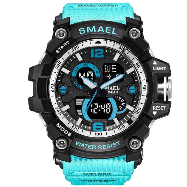 SMAEL 1617B Digital Watch Men Sport Super Cool Men's Quartz Sports Watches Luxury Brand LED Military Wristwatch Male xfcs - Image 21