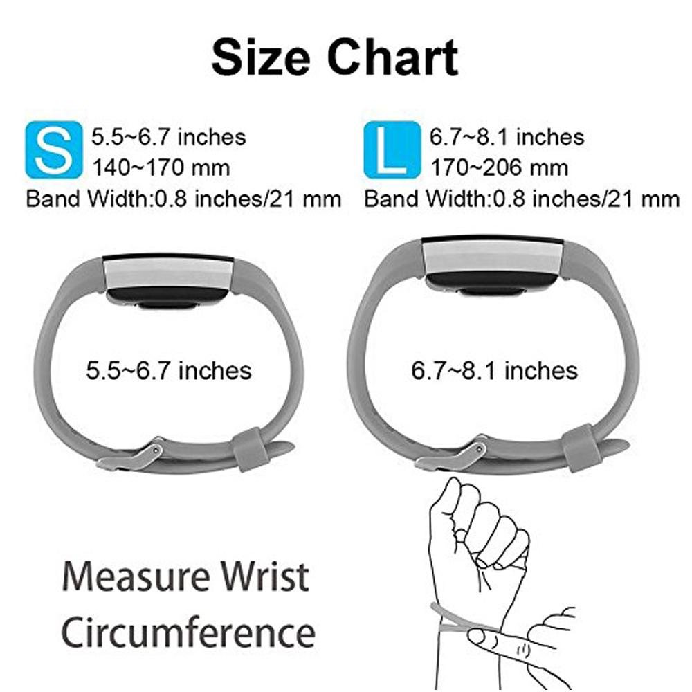 Silicone Watch Band For Fitbit Charge 2 - Image 5
