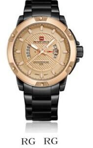 NAVIFORCE Sports Watches Men's Quartz Waterproof Wristwatch