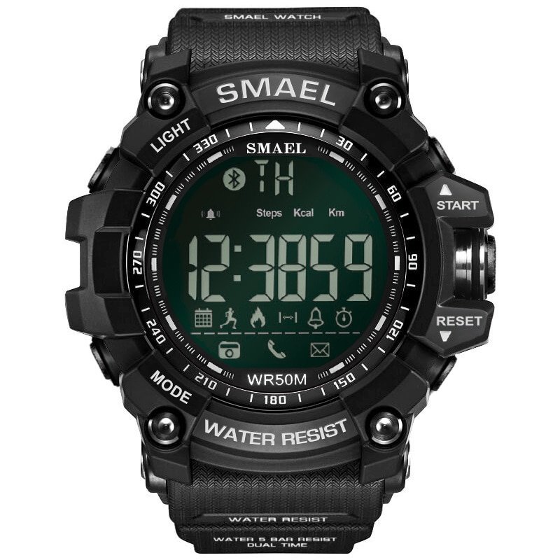 SMAEL1617 Mens Chronograph Watches Sport Male Clock Stop Army Military Watch Men Multifunction Waterproof LED Digital Watch for Man - Image 13
