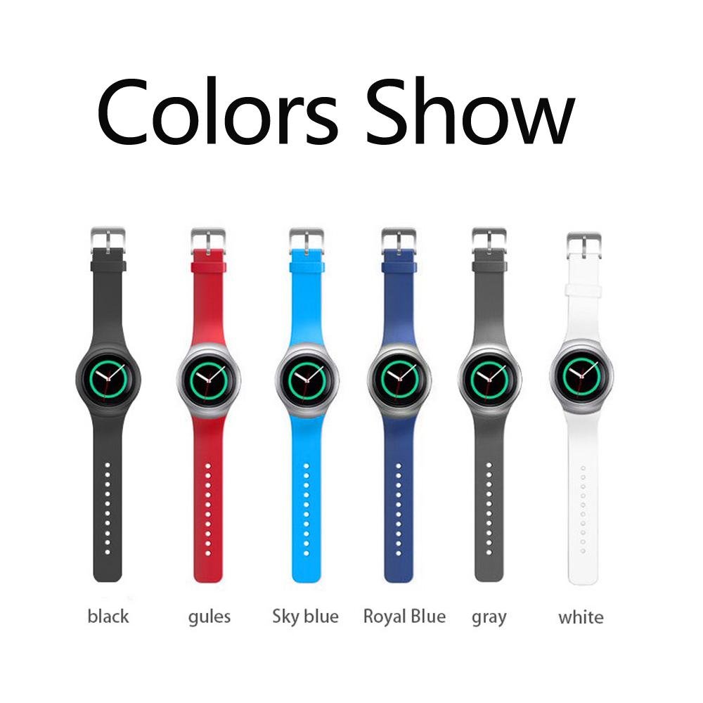 Sport Silicone Band For Samsung Gear S2 Smart Watch Band - Image 6