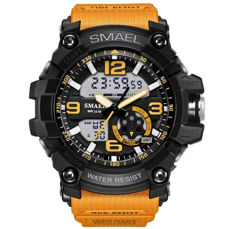 SMAEL 1617B Digital Watch Men Sport Super Cool Men's Quartz Sports Watches Luxury Brand LED Military Wristwatch Male xfcs - Image 11