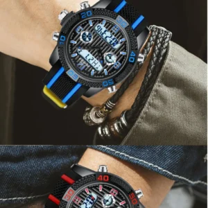 Senors Digital Watch Top Luxury Digital Watch Sport Men Watches Electronic LED Male Wrist Watch For  Men Clock