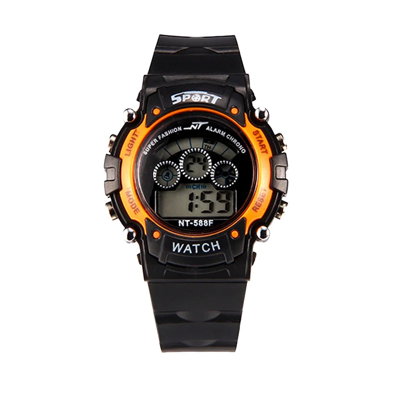 Men's multi-function digital wristwatches outdoor sports luminous black LED watch student watches - Image 3