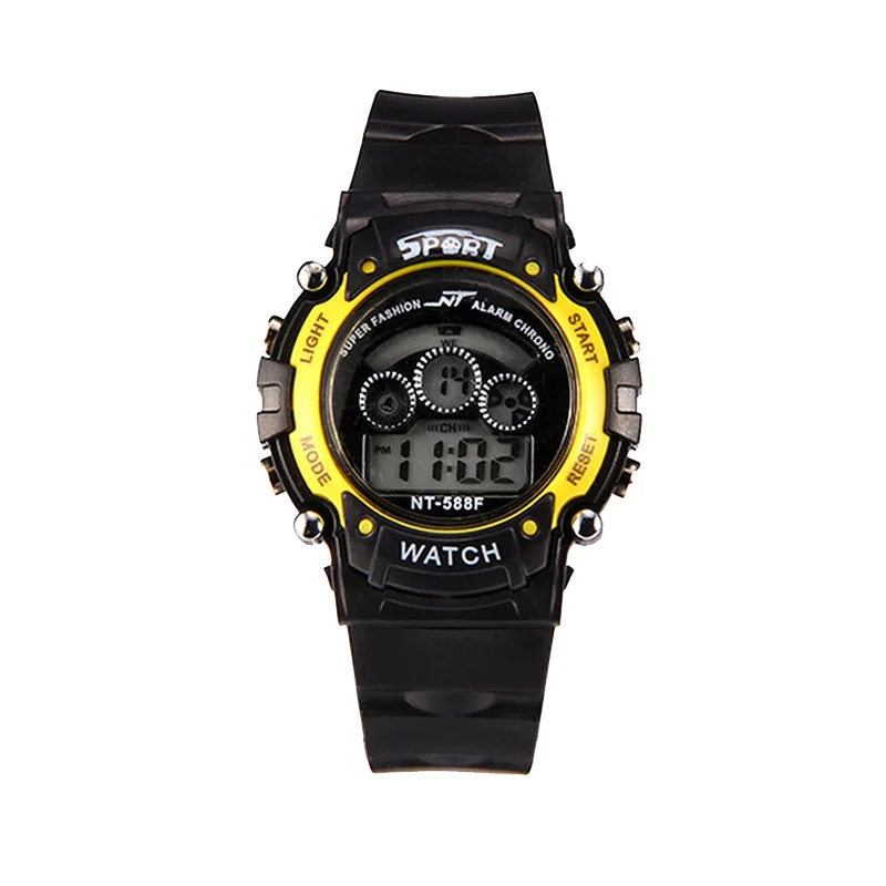 Men's multi-function digital wristwatches outdoor sports luminous black LED watch student watches - Image 4