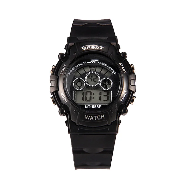 Men's multi-function digital wristwatches outdoor sports luminous black LED watch student watches - Image 6