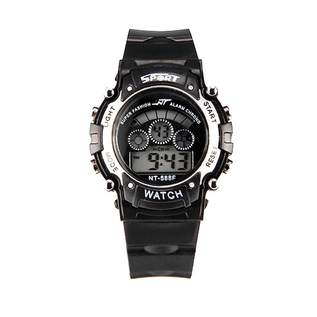 Men's multi-function digital wristwatches outdoor sports luminous black LED watch student watches - Image 14