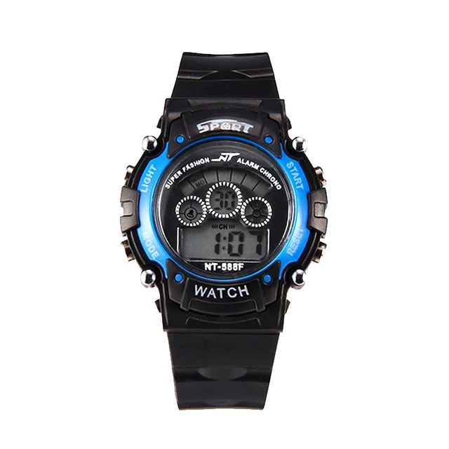 Men's multi-function digital wristwatches outdoor sports luminous black LED watch student watches - Image 7